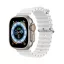 Dux Ducis Ocean Wave Apple Watch 38 / 40 / 41mm szilikon szíj, fehér