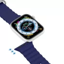 Dux Ducis Ocean Wave Apple Watch 38 / 40 / 41mm szilikon szíj, kék