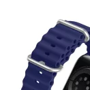 Dux Ducis Ocean Wave Apple Watch 38 / 40 / 41mm szilikon szíj, kék