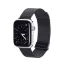 Dux Ducis Apple Watch 42/44/45mm milánói szíj, fekete