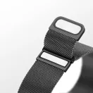 Dux Ducis Apple Watch 42/44/45mm milánói szíj, fekete