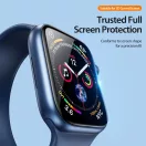 Dux Ducis Apple Watch 10 (46mm) kijelzővédő műanyag / plasztik fólia, fekete