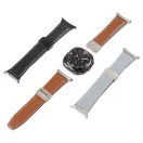 Dux Ducis YA 22mm bőr szíj, fekete