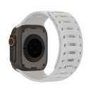 Dux Ducis CS Apple Watch 42/44/45/46/49mm mágneses szilikon szíj, szürke