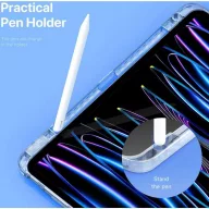   Dux Ducis Unid iPad Pro 13 (2024 / 2025) kihajtható tok pencil tartóval, fekete