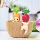 Mini Angyal baba meglepetés figura, Hipper, gyűjthető, telefondísz, zsákbamacska, színes