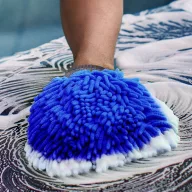   14 részes autó tisztító készlet, külső és belső tisztításhoz, táskával, Wooze Car Cleaner Set, kék