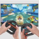 iPega SW2054 Racing Nintendo Switch 2 kormány JoyCon kontrollerhez, fekete