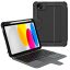 Nillkin Bumper Combo iPad 10.9 2022 / iPad 11 2025 kihajtható tok billentyűzettel, fekete