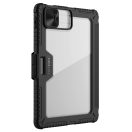 Nillkin Bumper Pro Samsung Galaxy Tab S10 FE oldalra nyíló tok kitámasztóval, fekete