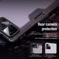   Nillkin Bumper Pro Samsung Galaxy Tab S10 FE oldalra nyíló tok kitámasztóval, fekete