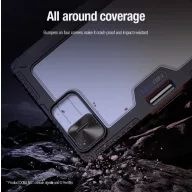   Nillkin Bumper Pro Samsung Galaxy Tab S10 FE oldalra nyíló tok kitámasztóval, fekete