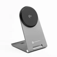  Forcell F-Energy Flip Charge MagSafe kompatibilis vezeték nélküli töltő, ezüst