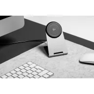   Forcell F-Energy Flip Charge MagSafe kompatibilis vezeték nélküli töltő, ezüst