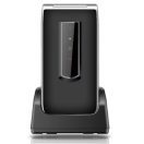 Beafon SL495 kamerás összecsukható Dual SIM mobiltelefon, LCD kijelzővel, fekete