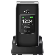   Beafon SL605 kamerás összecsukható Dual SIM mobiltelefon, LCD kijelzővel, fekete