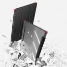 Dux Ducis Toby Samsung Tab S10 FE+ kihajtható tok pencil tartóval, fekete