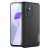 OnePlus 9RT 5G, Műanyag hátlap védőtok + szilikon keret, fényvisszaverő szövet hátlap, rács minta, Dux Ducis Fino, fekete