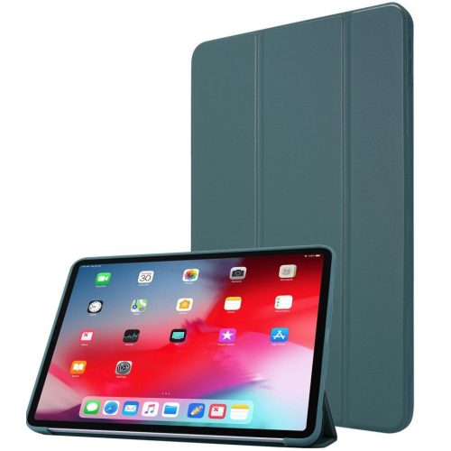 Apple iPad Pro 12.9 (2021) / iPad Pro 12.9 (2022), mappa tok, Smart Case, sötétzöld
