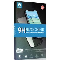   OnePlus Nord N200 5G, Kijelzővédő fólia, ütésálló fólia (az íves részre is!), Tempered Glass (edzett üveg), Full Glue, Mocolo, fekete