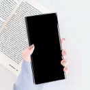 Apple iPhone 6 Plus / 6S Plus, Szilikon tok, sokszöges márvány minta, Wooze Geometric Marble, színes/lila