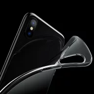   Apple iPhone 6 Plus / 6S Plus, Szilikon tok, sokszöges márvány minta, Wooze Geometric Marble, színes/lila