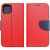 Samsung Galaxy A03 SM-A035F, Oldalra nyíló tok, stand, Fancy Book, piros