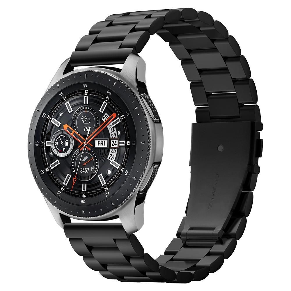 Samsung Galaxy Watch (46mm) SMR800 / R805, fém pótszíj, Spi