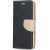 Samsung Galaxy A13 4G SM-A135F / A137F, Oldalra nyíló tok, stand, Fancy Book, fekete/arany