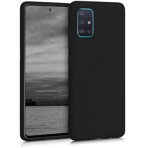 Samsung Galaxy A72 / A72 5G SM-A725F / A726B, Bioplasztik tok, környezetbarát, Wooze Bio, fekete