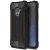 Samsung Galaxy A73 5G SM-A736B, Műanyag hátlap védőtok, Defender, fémhatású, fekete