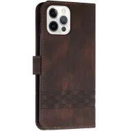   Realme 9 Pro / 9 5G (Global) / V25 / Q5, Oldalra nyíló tok, stand, kártyatartóval, kézpánttal, Wooze Illusion, barna