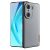 Huawei Honor 60, Műanyag hátlap védőtok + szilikon keret, fényvisszaverő szövet hátlap, rács minta, Dux Ducis Fino, kék