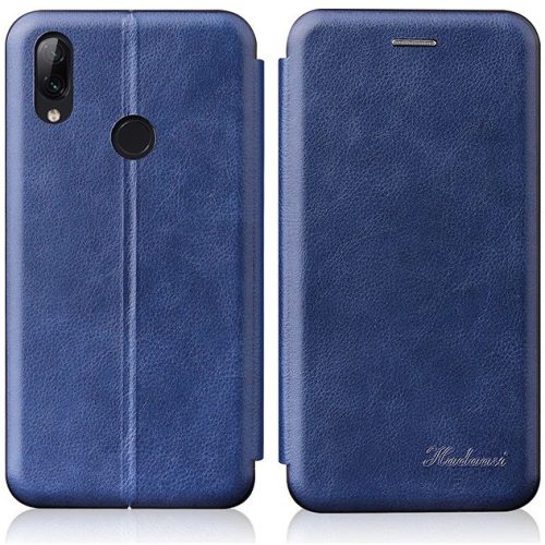 Samsung Galaxy M53 5G SM-M536B, Oldalra nyíló tok, stand, Wooze Protect And Dress Book, kék