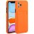 Samsung Galaxy M53 5G SM-M536B, Szilikon tok, kártyatartóval, Wooze Card Slot, narancssárga