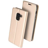   Xiaomi Poco X4 Pro 5G, Oldalra nyíló tok, stand, Dux Ducis, arany