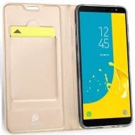   Xiaomi Poco X4 Pro 5G, Oldalra nyíló tok, stand, Dux Ducis, arany