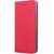 Motorola Moto G200 5G / Edge S30, Oldalra nyíló tok, stand, Smart Magnet, piros