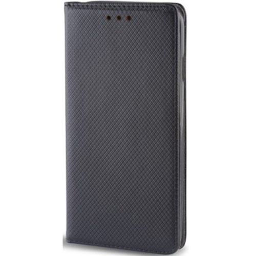 Huawei Honor X7 / Honor Play 30 Plus, Oldalra nyíló tok, stand, Smart Magnet, fekete