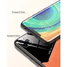 Xiaomi Poco C40, Szilikon tok, bőr és plexi hátlap, közepesen ütésálló, mágneses tartóval kompatibilis, Wooze Texture, piros