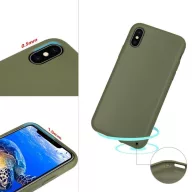   Apple iPhone 14 Plus, Bioplasztik tok, környezetbarát, Wooze Bio, sötétzöld