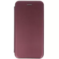  Apple iPhone 14 Plus, Oldalra nyíló tok, stand, Forcell Elegance, bordó