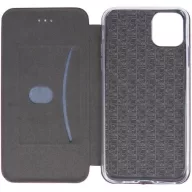   Apple iPhone 14 Plus, Oldalra nyíló tok, stand, Forcell Elegance, bordó