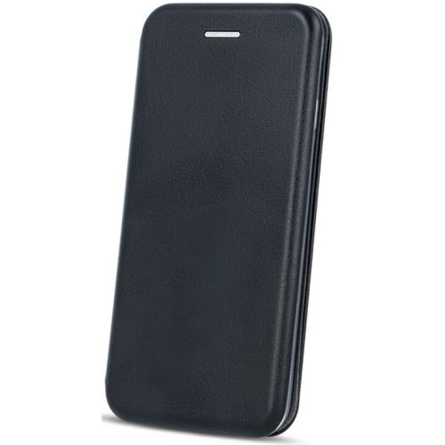 Apple iPhone 14 Pro, Oldalra nyíló tok, stand, Forcell Elegance, fekete