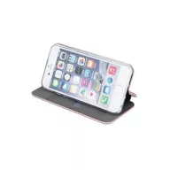   Apple iPhone 14 Pro Max, Oldalra nyíló tok, stand, Forcell Elegance, vörösarany