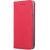 Apple iPhone 14 Plus, Oldalra nyíló tok, stand, Smart Magnet, piros