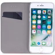   Apple iPhone 14 Pro Max, Oldalra nyíló tok, stand, Smart Magnet, vörösarany