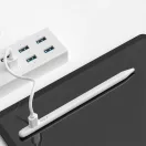 Univerzális toll, Apple iPad 2018 vagy újabb készülékhez, mágneses, Digital Stylus Pen, fehér