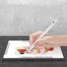 Univerzális toll, Apple iPad 2018 vagy újabb készülékhez, mágneses, Digital Stylus Pen, fehér