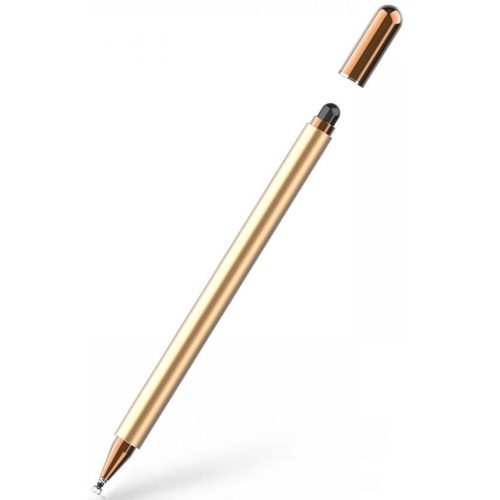 Univerzális toll, (bármilyen kapacitív kijelzőhöz), Charm Stylus Pen, arany